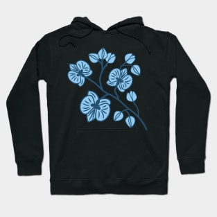 Blue orchids Hoodie